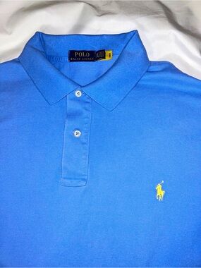 Polo by Ralph Lauren Classic Fit Blue Polo Shirt